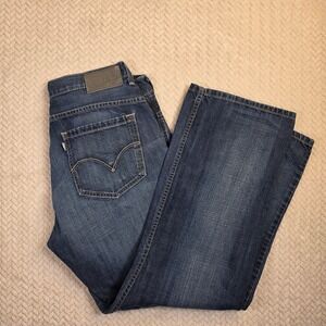 Silver Tab Bootcut Jeans Mens Size 36 Blue Denim Classic Fit